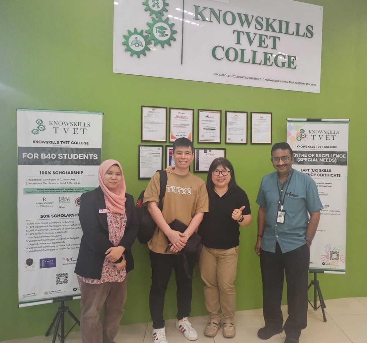 Visit from EduCareer