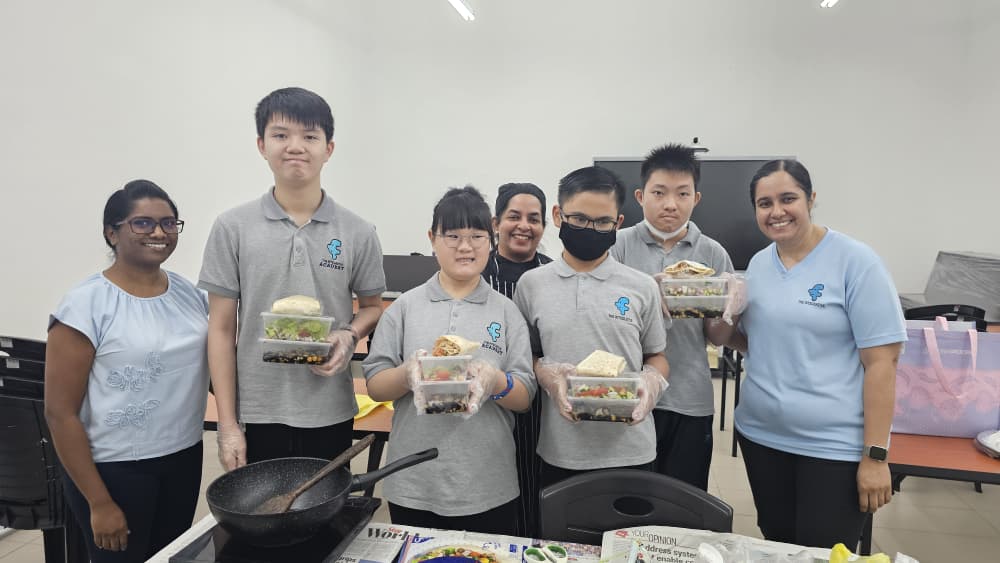 Basic Culinary Arts class for children from The Integrative Academy